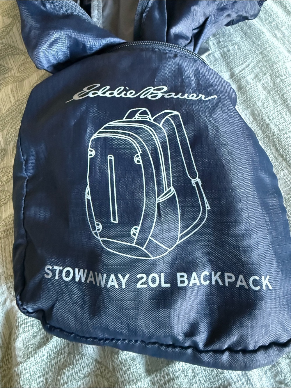 Eddie Bauer stowaway backpack